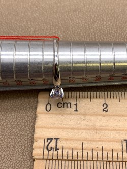 *Кольцо р.17 Танзанит цв Белое арт. 12684-204-335 (вес 1,39 г) - фото 331075