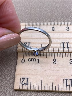 *Кольцо р.18 Танзанит цв Белое арт. 12684-204-435 (вес 1,59 г) - фото 331093 *Кольцо р.18 Танзанит цв Белое арт. 12684-204-435 (вес 1,59 г) - фото 331093