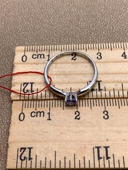 *Кольцо р.18 Танзанит цв Белое арт. 12684-204-435 (вес 1,59 г) - фото 331094 *Кольцо р.18 Танзанит цв Белое арт. 12684-204-435 (вес 1,59 г) - фото 331094