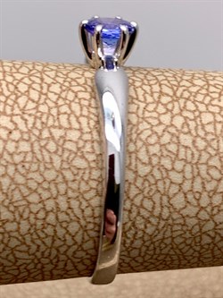 *Кольцо р.18 Танзанит цв Белое арт. 12684-204-281 (вес 1,52 г) - фото 331101 *Кольцо р.18 Танзанит цв Белое арт. 12684-204-281 (вес 1,52 г) - фото 331101