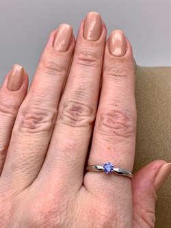 *Кольцо р.18 Танзанит цв Белое арт. 12684-204-281 (вес 1,52 г) - фото 331103 *Кольцо р.18 Танзанит цв Белое арт. 12684-204-281 (вес 1,52 г) - фото 331103