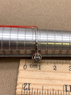 *Кольцо р.19 Танзанит цв Белое арт. 14187-204-151 (вес 1,91 г) - фото 331137