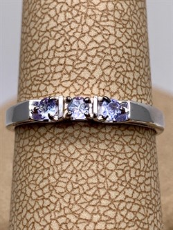 *Кольцо р.17,5 Танзанит цв Белое арт. 13540-204-768 (вес 1,58 г) - фото 331238 *Кольцо р.17,5 Танзанит цв Белое арт. 13540-204-768 (вес 1,58 г) - фото 331238