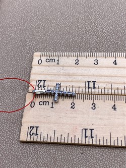 *Подвеска Танзанит цв Белое арт. 3246-204-721 (вес 0,91 г) - фото 331257 *Подвеска Танзанит цв Белое арт. 3246-204-721 (вес 0,91 г) - фото 331257