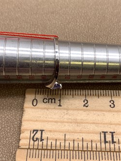 *Кольцо р.17 Танзанит цв Белое арт. 14188-204-376 (вес 1,77 г) - фото 331288