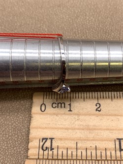 *Кольцо р.17,5 Танзанит цв Белое арт. 14188-204-201 (вес 1,65 г) - фото 331299