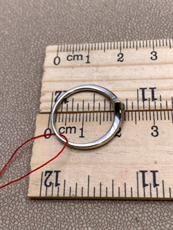 *Кольцо р.17,5 Танзанит цв Белое арт. 14188-204-201 (вес 1,65 г) - фото 331309