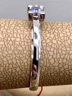 *Кольцо р.18 Танзанит цв Белое арт. 13572-204-846 (вес 1,82 г) - фото 331356 *Кольцо р.18 Танзанит цв Белое арт. 13572-204-846 (вес 1,82 г) - фото 331356