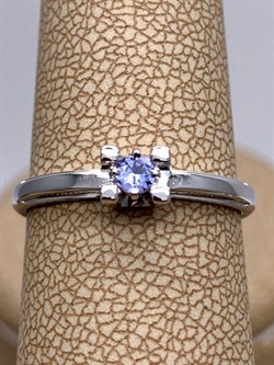 *Кольцо р.18 Танзанит цв Белое арт. 13572-204-846 (вес 1,82 г) - фото 331357 *Кольцо р.18 Танзанит цв Белое арт. 13572-204-846 (вес 1,82 г) - фото 331357