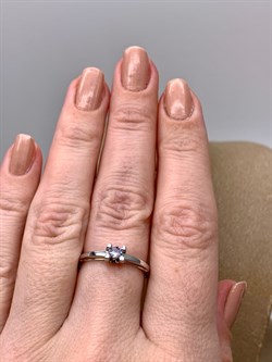 *Кольцо р.18 Танзанит цв Белое арт. 13572-204-846 (вес 1,82 г) - фото 331358 *Кольцо р.18 Танзанит цв Белое арт. 13572-204-846 (вес 1,82 г) - фото 331358