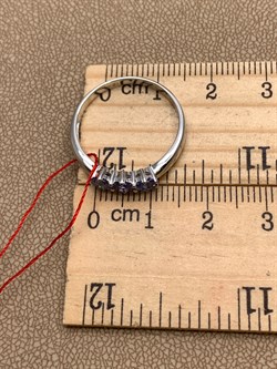 *Кольцо р.18,5 Танзанит цв Белое арт. 11130-204-275 (вес 2,25 г) - фото 331378 *Кольцо р.18,5 Танзанит цв Белое арт. 11130-204-275 (вес 2,25 г) - фото 331378