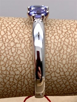 *Кольцо р.18,5 Танзанит цв Белое арт. 11130-204-228 (вес 2,1 г) - фото 331386 *Кольцо р.18,5 Танзанит цв Белое арт. 11130-204-228 (вес 2,1 г) - фото 331386