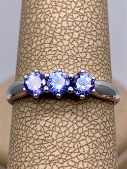 *Кольцо р.18,5 Танзанит цв Белое арт. 11130-204-228 (вес 2,1 г) - фото 331387 *Кольцо р.18,5 Танзанит цв Белое арт. 11130-204-228 (вес 2,1 г) - фото 331387