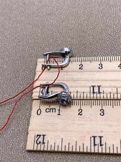 *Серьги Танзанит цв Белое арт. 23030-204-417 (вес 2,91 г) - фото 331437 *Серьги Танзанит цв Белое арт. 23030-204-417 (вес 2,91 г) - фото 331437