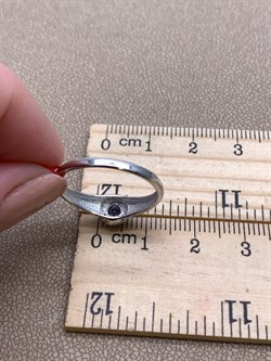 *Кольцо р.18,5 Танзанит цв Белое арт. 13030-204-219 (вес 1,87 г) - фото 331447 *Кольцо р.18,5 Танзанит цв Белое арт. 13030-204-219 (вес 1,87 г) - фото 331447