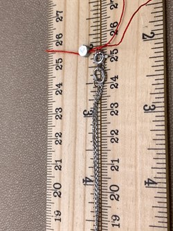 *Колье р.50 Танзанит цв Белое арт. 63653-204-278 (вес 2,41 г) - фото 331456 *Колье р.50 Танзанит цв Белое арт. 63653-204-278 (вес 2,41 г) - фото 331456