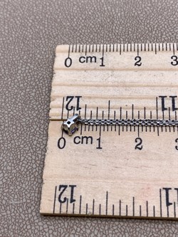 *Колье р.45 Танзанит цв Белое арт. 6195-204-830 (вес 1,99 г) - фото 331498 *Колье р.45 Танзанит цв Белое арт. 6195-204-830 (вес 1,99 г) - фото 331498