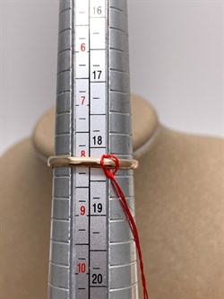 *Кольцо р.18,5 Белый Бр цв Красное, Белое арт. 14172-100-759 (вес 3,5 г) - фото 331563 *Кольцо р.18,5 Белый Бр цв Красное, Белое арт. 14172-100-759 (вес 3,5 г) - фото 331563