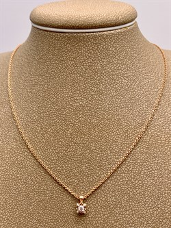 *Колье р.45 Белый Бр цв Красное арт. 63272-100-518 (вес 2,01 г) - фото 331854 *Колье р.45 Белый Бр цв Красное арт. 63272-100-518 (вес 2,01 г) - фото 331854