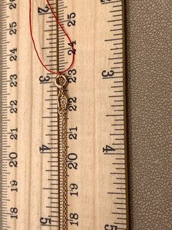 *Колье р.45 Белый Бр цв Красное арт. 63272-100-518 (вес 2,01 г) - фото 331857 *Колье р.45 Белый Бр цв Красное арт. 63272-100-518 (вес 2,01 г) - фото 331857