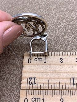 *Серьги Марказит арт. HE1385-611 Вес 11.18 г - фото 331994 *Серьги Марказит арт. HE1385-611 Вес 11.18 г - фото 331994