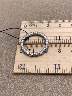 *Кольцо р.18 Белый Фианит арт. 01-1766/00КЦ-00-558 вес 2,51 г - фото 332166 *Кольцо р.18 Белый Фианит арт. 01-1766/00КЦ-00-558 вес 2,51 г - фото 332166