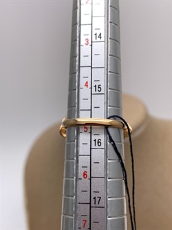 *Кольцо р.15,5 Белый Фианит арт. 01-1667/00КЦ-06-004 вес 2,19 г - фото 332276