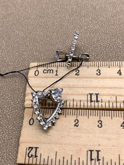 *Серьги Пусеты Трансформеры Белый Фианит арт. 02-0786/00КЦ-00-456 вес 4,57 г - фото 332298 *Серьги Пусеты Трансформеры Белый Фианит арт. 02-0786/00КЦ-00-456 вес 4,57 г - фото 332298