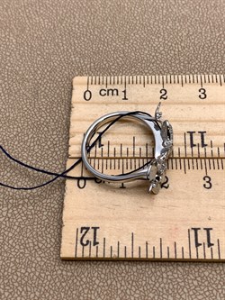 *Кольцо р.17,5 Бабочки Белый Фианит арт. 01-1714/00КЦ-00-808 вес 2,69 г - фото 332343 *Кольцо р.17,5 Бабочки Белый Фианит арт. 01-1714/00КЦ-00-808 вес 2,69 г - фото 332343