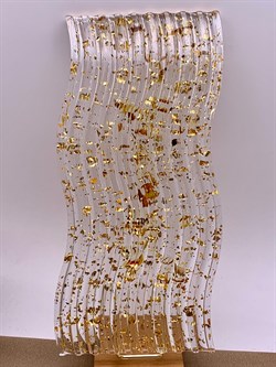 Поднос р.25-11 Янтарь Золотая поталь арт 250407 вес 218,09 гр - фото 332397