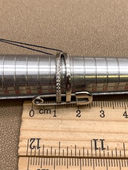 *Кольцо р.18 Белый Фианит арт. 01-1728/00КЦ-00-594 вес 3,63 г - фото 332410 *Кольцо р.18 Белый Фианит арт. 01-1728/00КЦ-00-594 вес 3,63 г - фото 332410