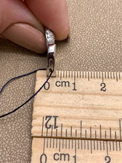 *Подвеска Белый Фианит арт. 03-1382/00КЦ-00-997 вес 1,82 г - фото 332428 *Подвеска Белый Фианит арт. 03-1382/00КЦ-00-997 вес 1,82 г - фото 332428