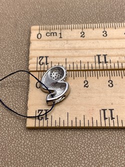 *Подвеска Белый Фианит арт. 03-1382/00КЦ-00-997 вес 1,82 г - фото 332429 *Подвеска Белый Фианит арт. 03-1382/00КЦ-00-997 вес 1,82 г - фото 332429