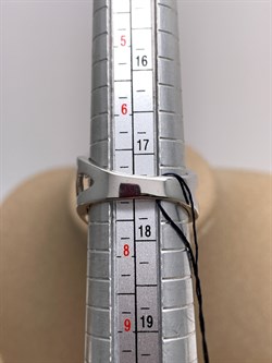 *Кольцо р.17,5 Белый Фианит арт. 01-2255/00КЦ-00-455 вес 5,49 г - фото 332566