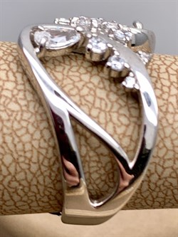 *Кольцо р.17,5 Белый Фианит арт. 01-2255/00КЦ-00-455 вес 5,49 г - фото 332568