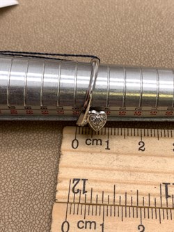 *Кольцо р.17,5 Белый Фианит арт. 01-1309/00КЦ-00-755 вес 2,99 г - фото 332595