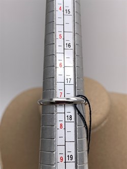 *Кольцо р.17,5 Белый Фианит арт. 01-1309/00КЦ-00-755 вес 2,99 г - фото 332596