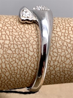 *Кольцо р.17,5 Белый Фианит арт. 01-1309/00КЦ-00-755 вес 2,99 г - фото 332598