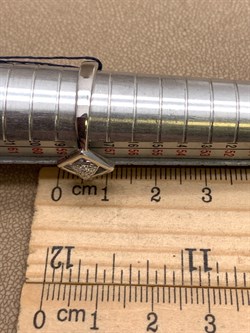 *Кольцо р.18,5 Белый Фианит арт. 01-1733/00КЦ-00-082 вес 2,65 г - фото 332605