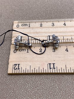 *Серьги Пусеты Белый Фианит арт. 02-1366/00КЦ-00-903 вес 3,06 г - фото 332632