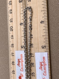 *Цепь р.45 Роло Горох Якорная арт. НЦ 22-277-3-597 Вес 7,11 г - фото 332645 *Цепь р.45 Роло Горох Якорная арт. НЦ 22-277-3-597 Вес 7,11 г - фото 332645