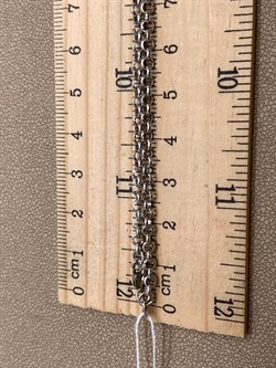 *Цепь р.45 Роло Горох Якорная арт. НЦ 22-277-3-597 Вес 7,11 г - фото 332646 *Цепь р.45 Роло Горох Якорная арт. НЦ 22-277-3-597 Вес 7,11 г - фото 332646