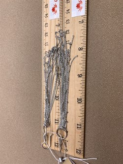 *Серьги Петли Бахрома длинные арт. НС 22-353-3-725 Вес 10,68 г - фото 332695 *Серьги Петли Бахрома длинные арт. НС 22-353-3-725 Вес 10,68 г - фото 332695