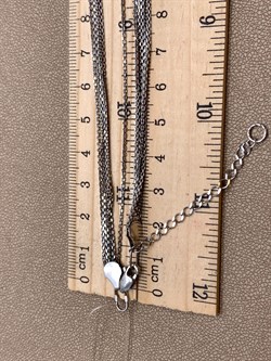 Шейное украшение р.40-45 Якорь 6 рядов арт. 8100469-С888-01-980 Вес 8,81 г - фото 333827 Шейное украшение р.40-45 Якорь 6 рядов арт. 8100469-С888-01-980 Вес 8,81 г - фото 333827