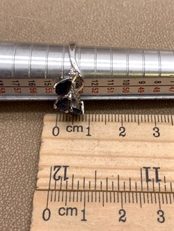 *КОЛЬЦО р.17 Корунд Синий Сапфир арт. R00322-311, (вес 2,65 г) - фото 333830 *КОЛЬЦО р.17 Корунд Синий Сапфир арт. R00322-311, (вес 2,65 г) - фото 333830