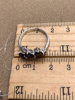 *КОЛЬЦО р.17 Корунд Синий Сапфир арт. R00322-311, (вес 2,65 г) - фото 333838 *КОЛЬЦО р.17 Корунд Синий Сапфир арт. R00322-311, (вес 2,65 г) - фото 333838