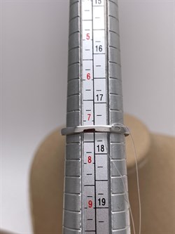 *КОЛЬЦО р.17,5 Корунд Синий Сапфир арт. R00501-543, (вес 2,43 г) - фото 333842