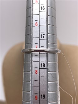 *КОЛЬЦО р.17,5 Корунд Синий Сапфир арт. R00396-214, (вес 2,28 г) - фото 333863