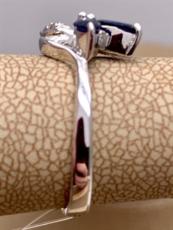 *КОЛЬЦО р.17 Корунд Синий Сапфир арт. R00628-255, (вес 2,83 г) - фото 333877 *КОЛЬЦО р.17 Корунд Синий Сапфир арт. R00628-255, (вес 2,83 г) - фото 333877