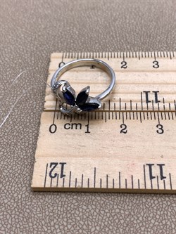 *КОЛЬЦО р.17 Корунд Синий Сапфир арт. R00628-255, (вес 2,83 г) - фото 333881 *КОЛЬЦО р.17 Корунд Синий Сапфир арт. R00628-255, (вес 2,83 г) - фото 333881